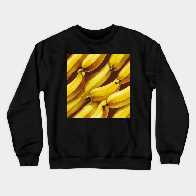 Banana pattern #6 Crewneck Sweatshirt by Endless-Designs